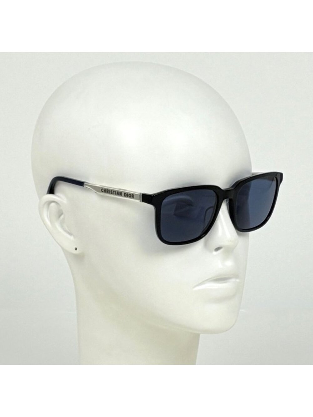 Dior Logo Sunglasses Eyewear Acetate Black Blue - Picture 6 of 6